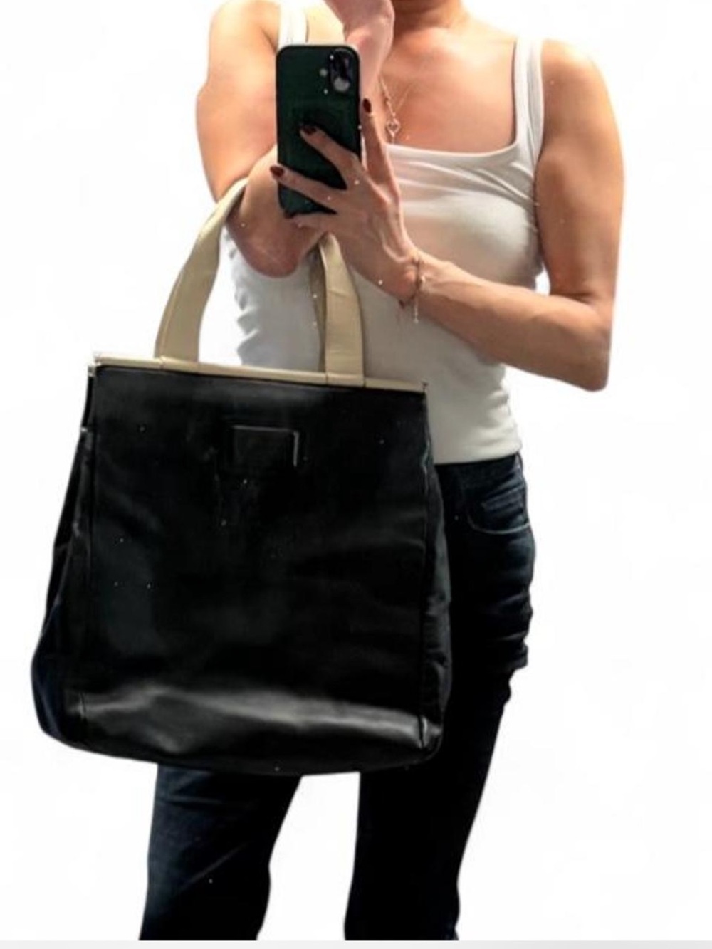 Marc Jacobs Women’s Black top handle purse